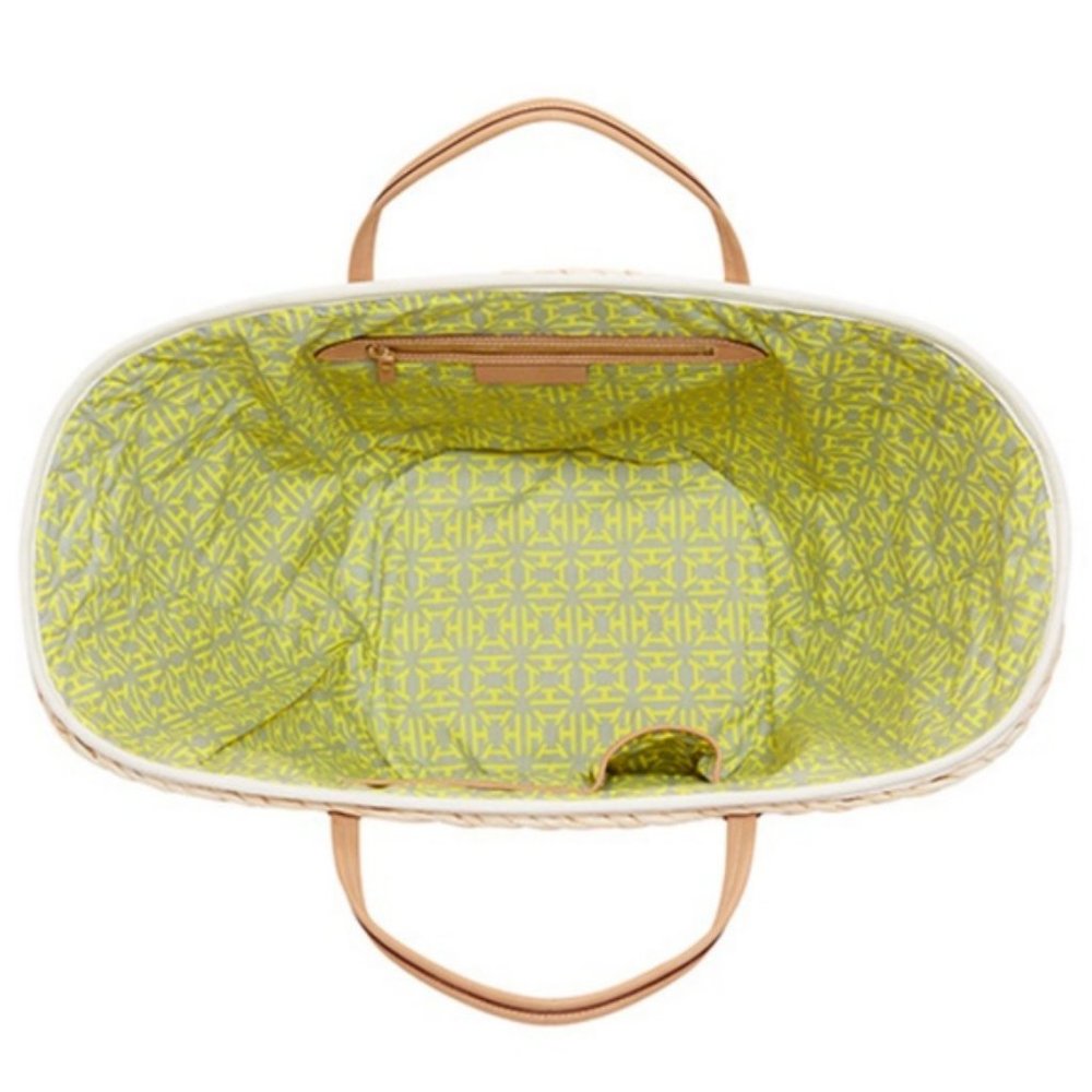 India Hicks Riviera Basket - Rapeseed - NWT - Picture 2 of 6